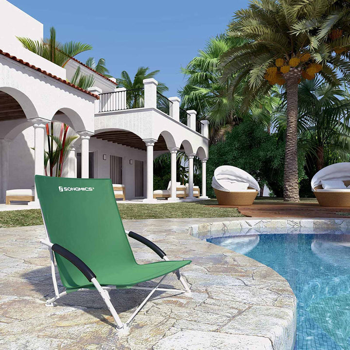 Oxford Fabric Beach Chair