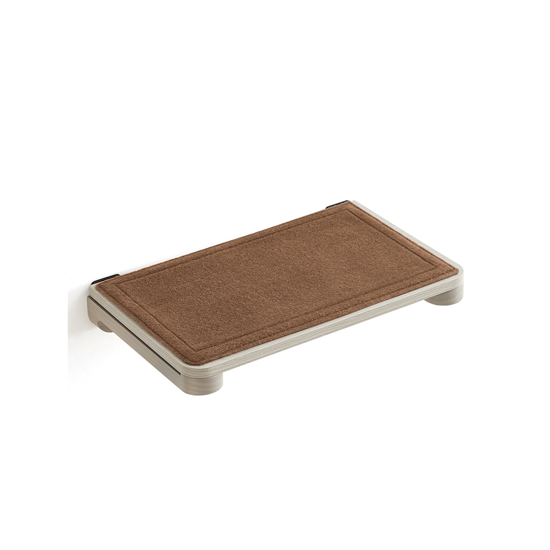 Wall-Mounted Cat Shelf with Felt Pad