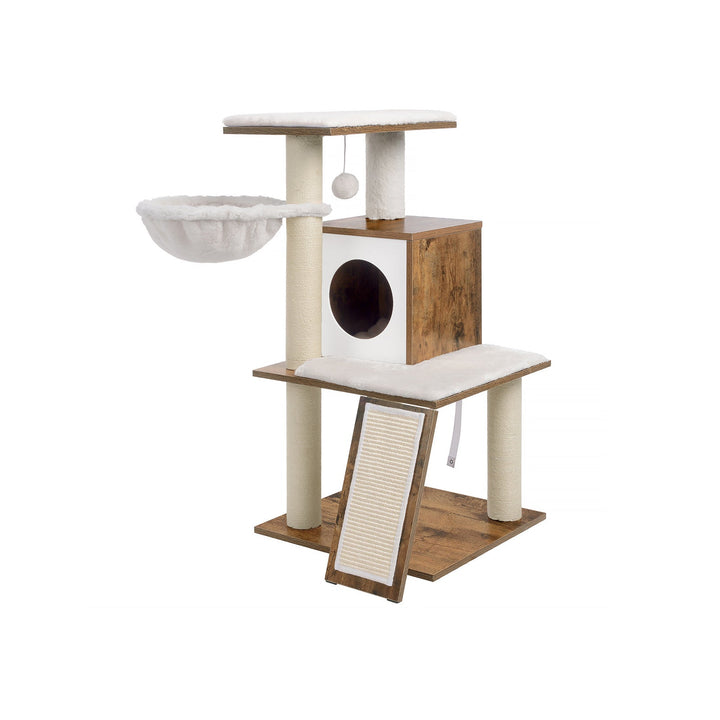 Cat Tree Walnut Color