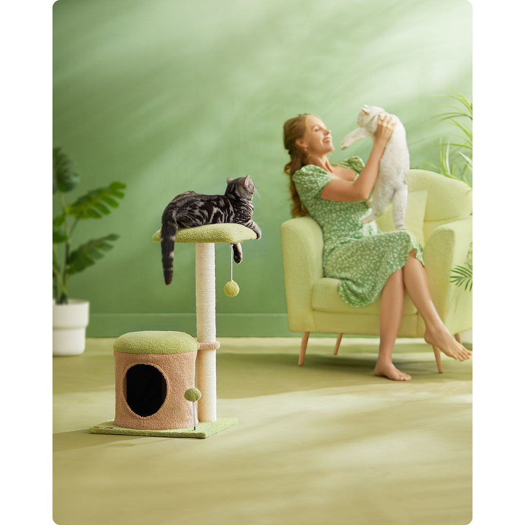 76.2 cm WhimsyWonders Cat Tree House