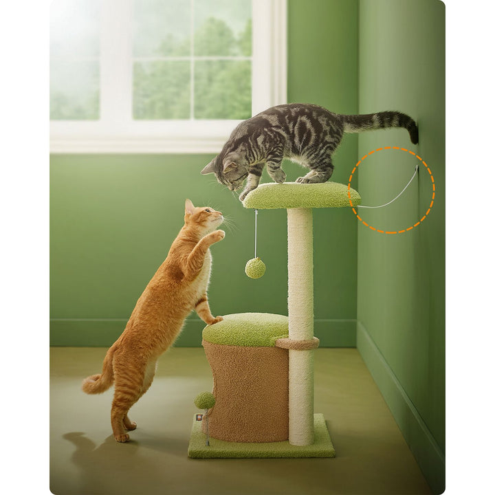 76.2 cm WhimsyWonders Cat Tree House