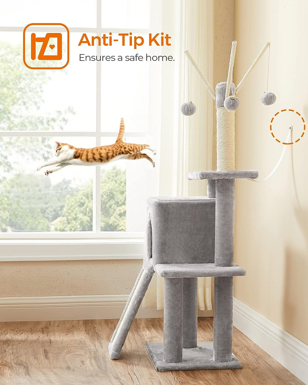 Cat Tree with Scratching Post