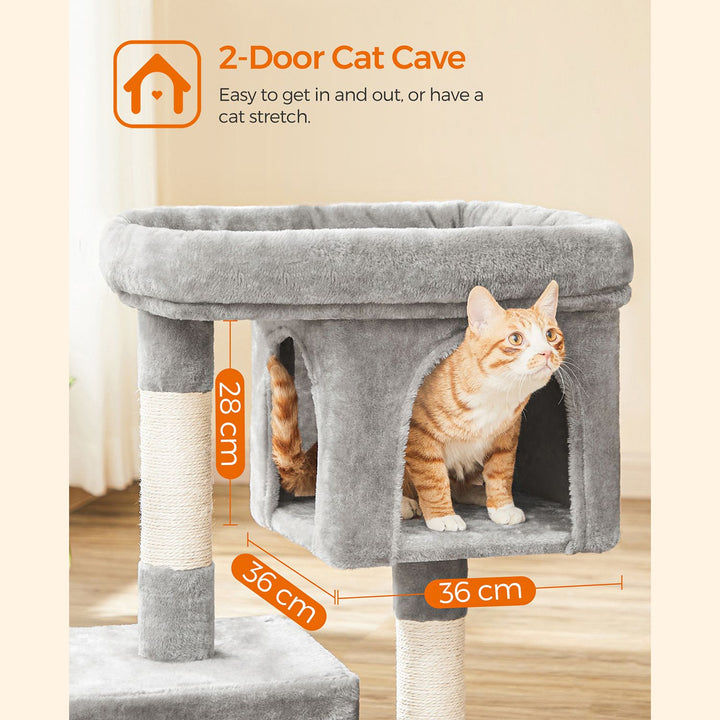 FEANDREA Light Grey Cat Tree