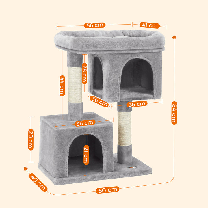 FEANDREA Light Grey Cat Tree