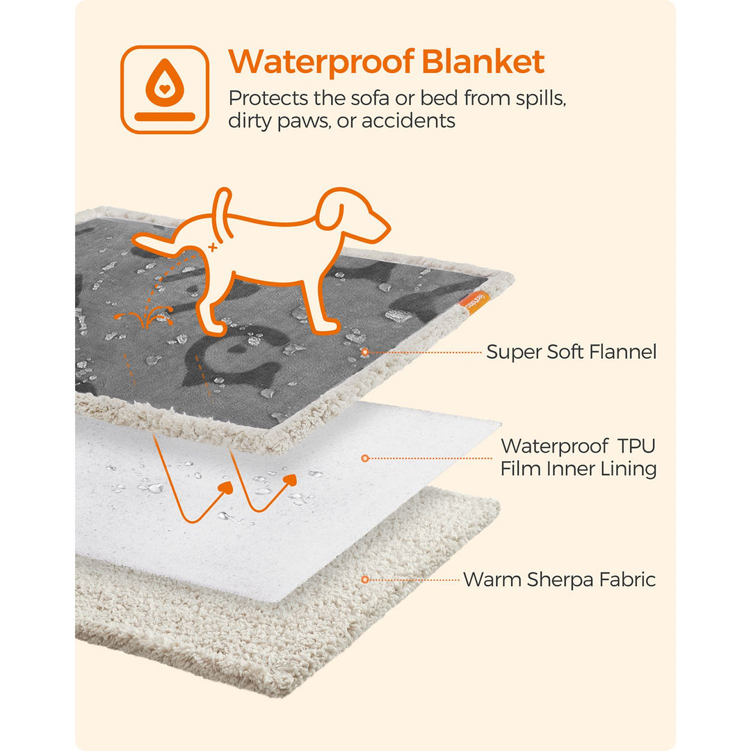 Waterproof Dog Blanket 73 x 63 cm