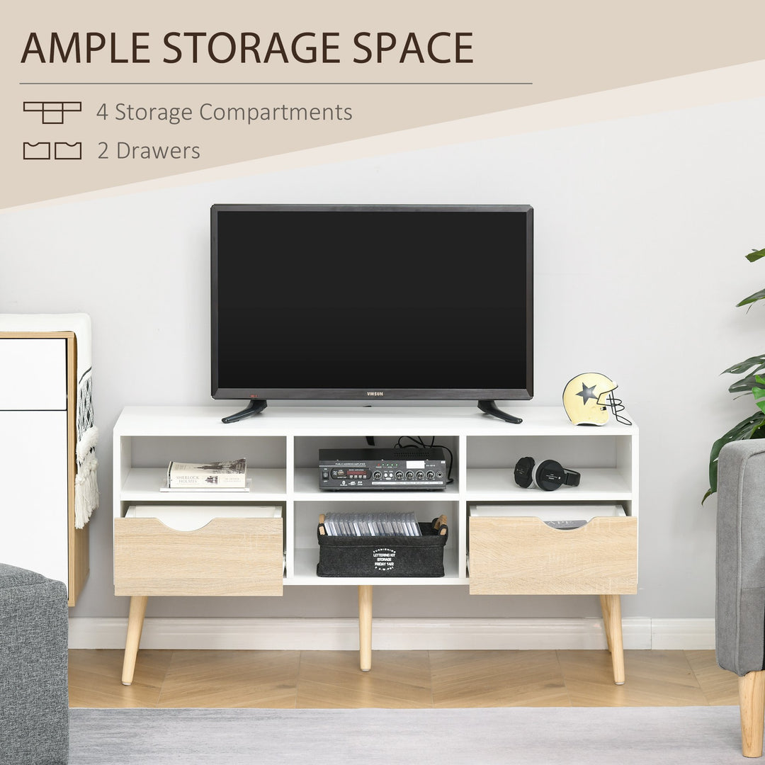 HOMCOM TV Cabinet Stand Unit for TVs up to 42&