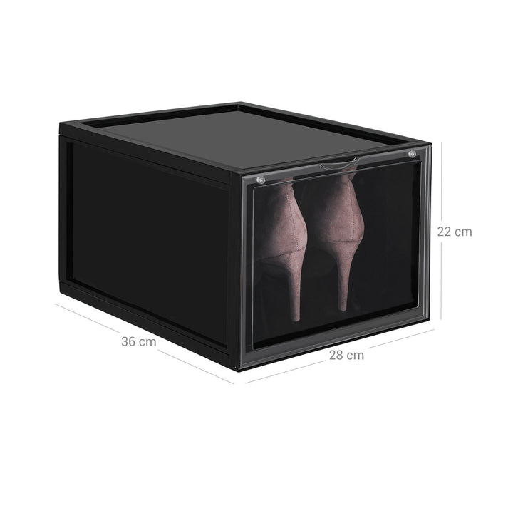 Plastic Stackable Shoe Box