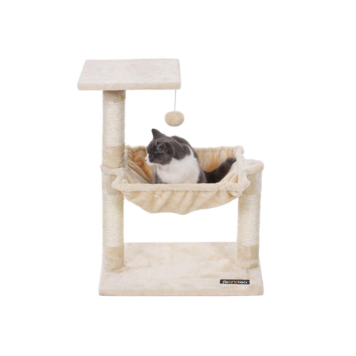 Plush Basket Cat Tree