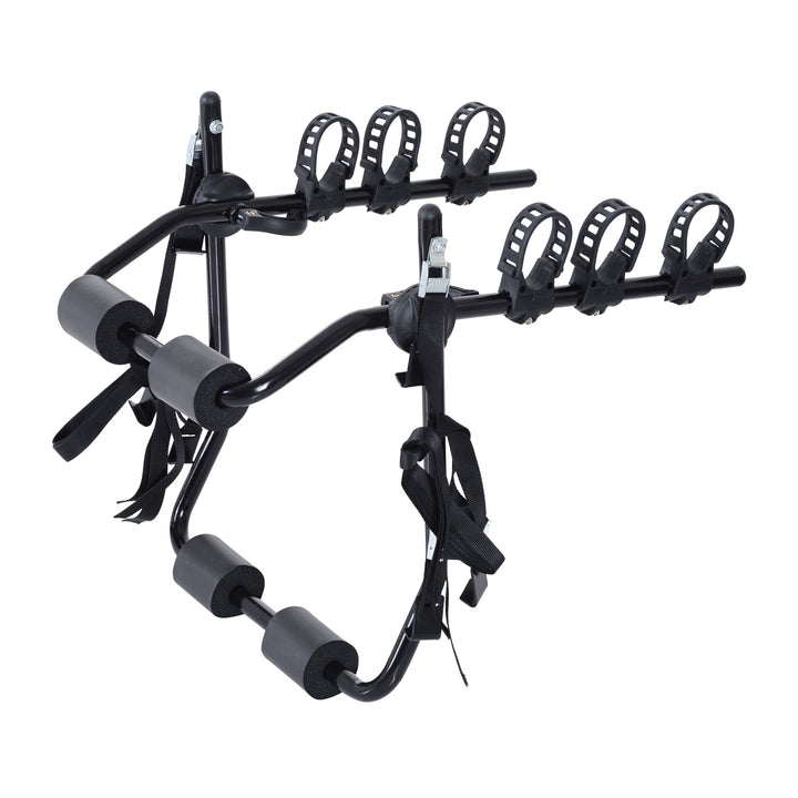 3 Bicycles Car Carrier Rack-Black