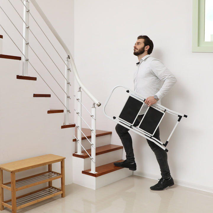 Portable 2 Step Ladder