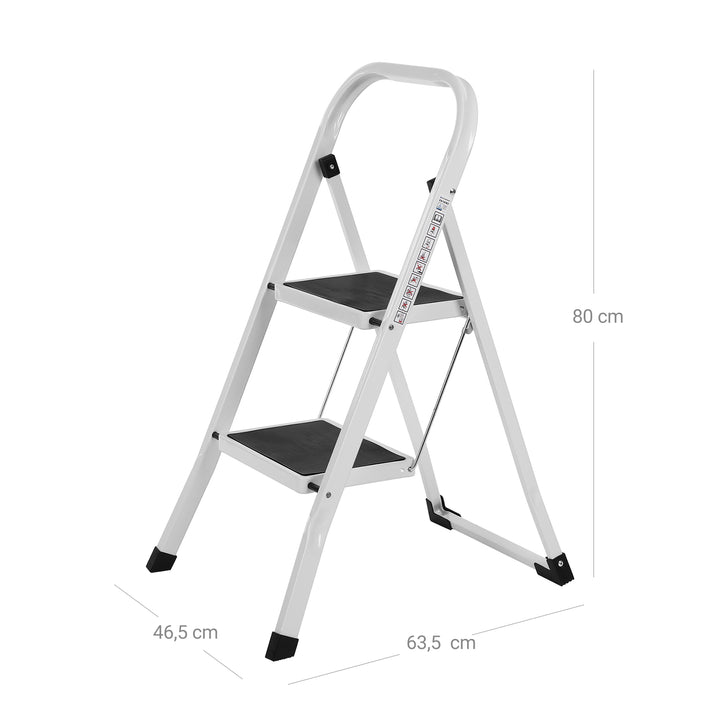 Portable 2 Step Ladder