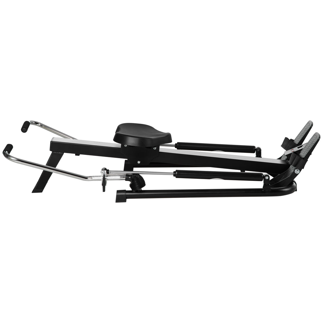 Rowing Machine, Rower with Adjustable Resistances and Digital Monitor for Home, Office, Gym