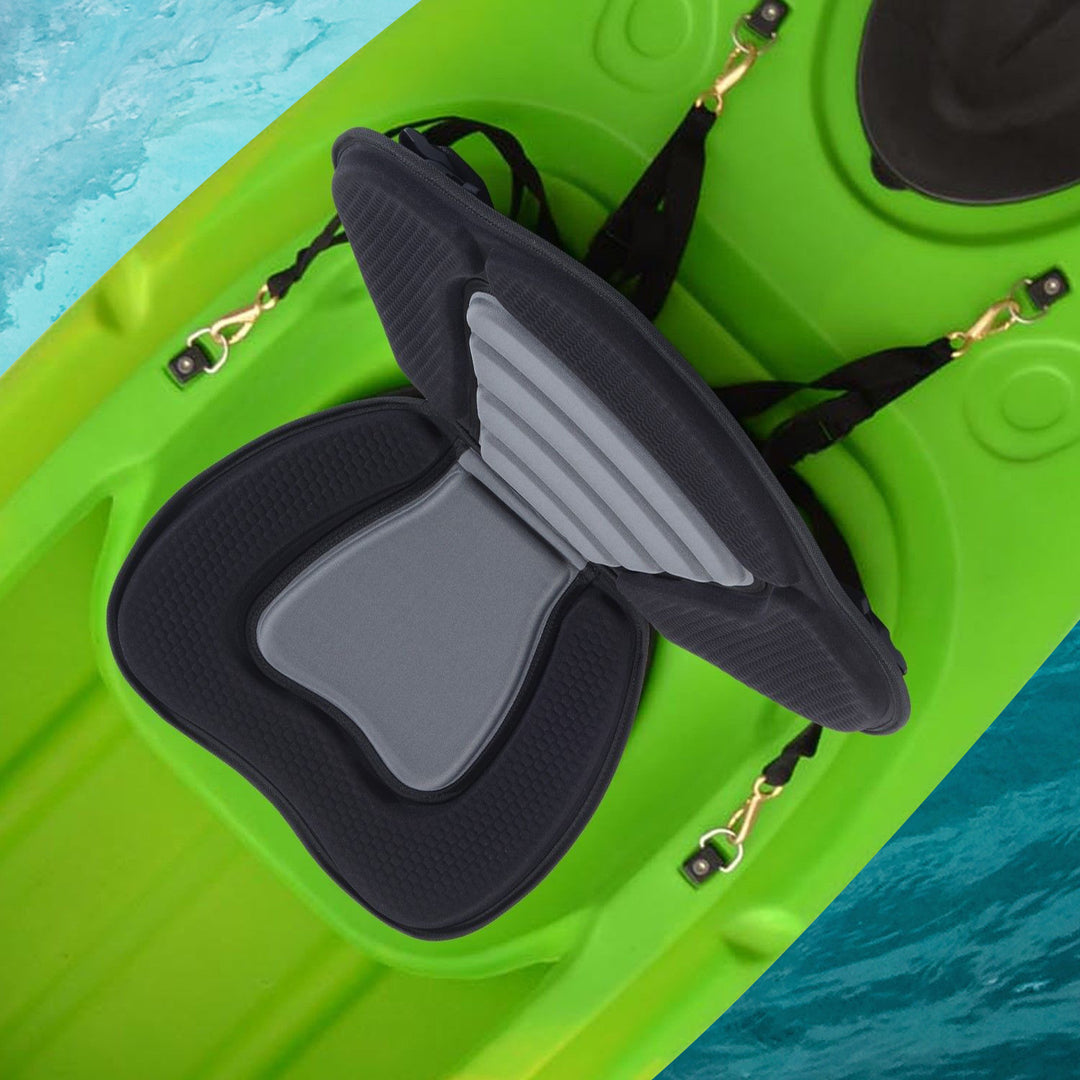 High Back Detachable Canoe/Kayak Seat-Black