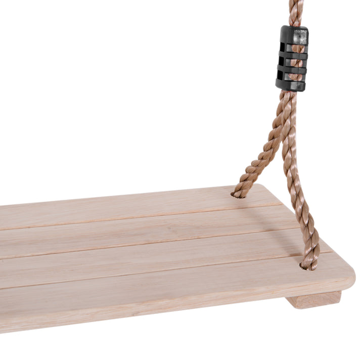 Wooden Garden Swing Seat Outdoor Pine Wood Swing Chair Adults &amp; Kids Adults