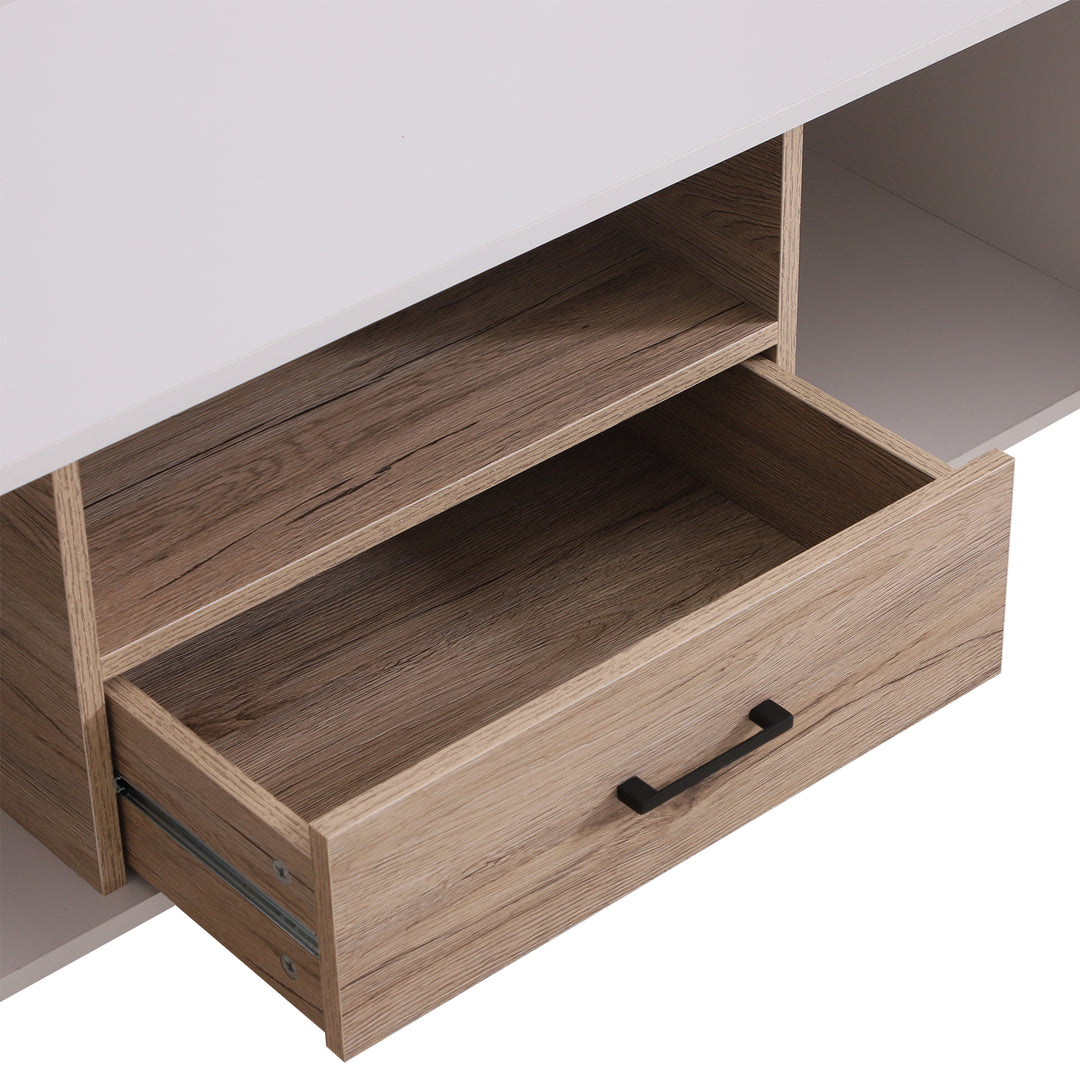 TV Unit TV Cabinet Stand DVD Media Center Drawer Recorder Receiver System Unit Shelf Cupboards Storage Nordic Livin