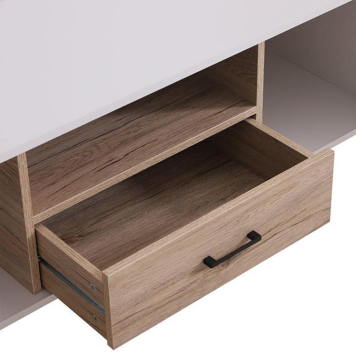 TV Unit TV Cabinet Stand DVD Media Center Drawer Recorder Receiver System Unit Shelf Cupboards Storage Nordic Livin