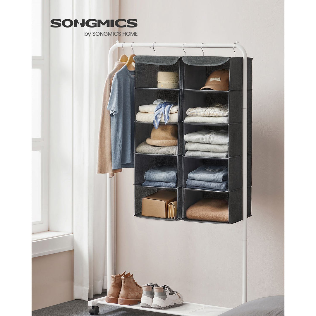 Set of 2 Hanging Wardrobe Storage Organisers