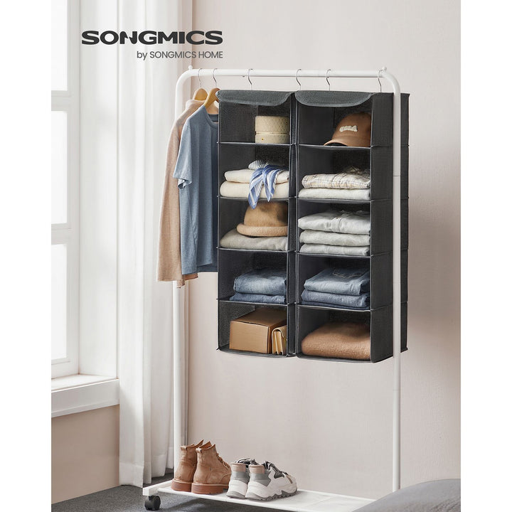 Set of 2 Hanging Wardrobe Storage Organisers