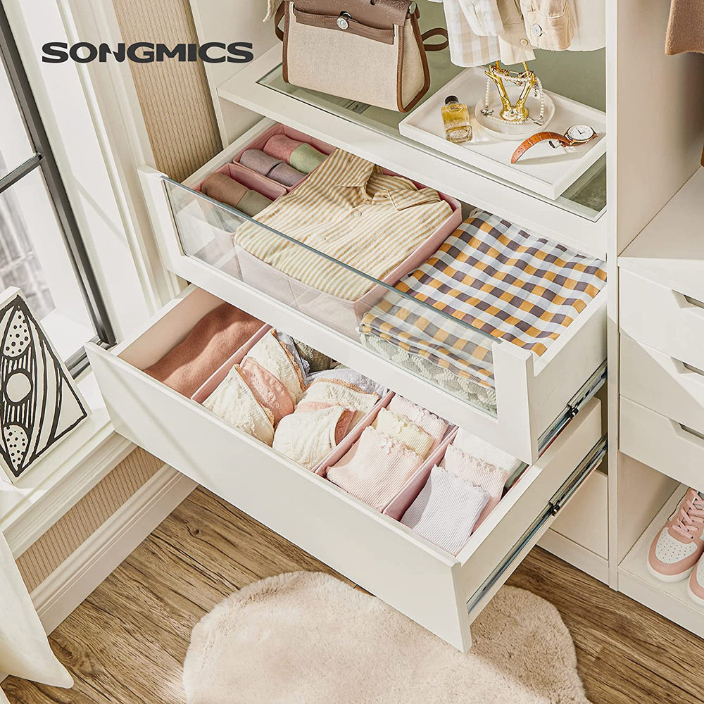 SONGMICS Underwear Drawer Organiser