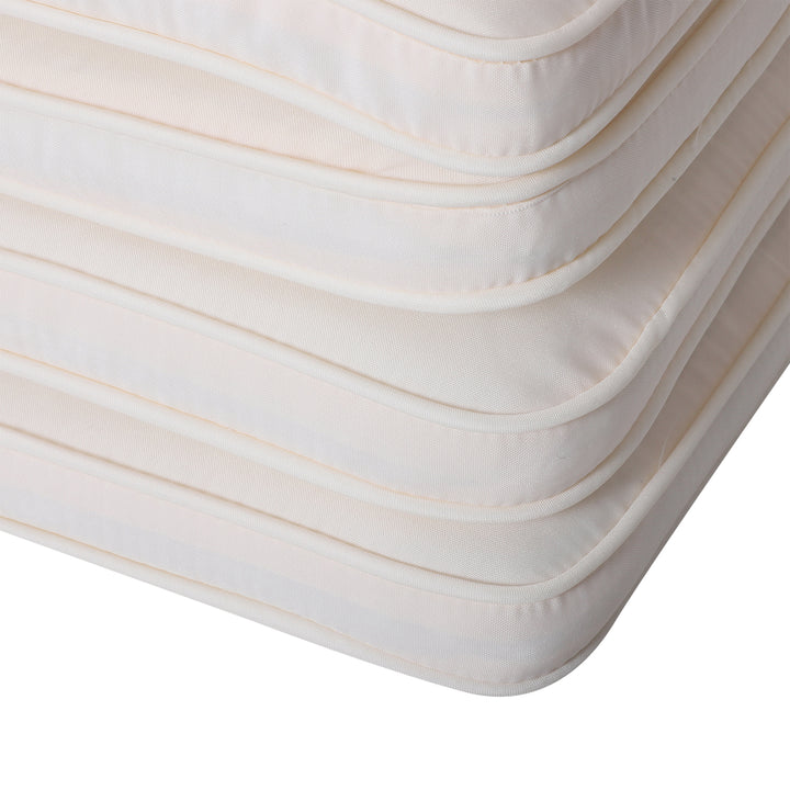 Set of 6 Chair Cushion Seat Pads Dining Chair w/ Straps Indoor Outdoor Removable Tie On Garden Patio Cream White
