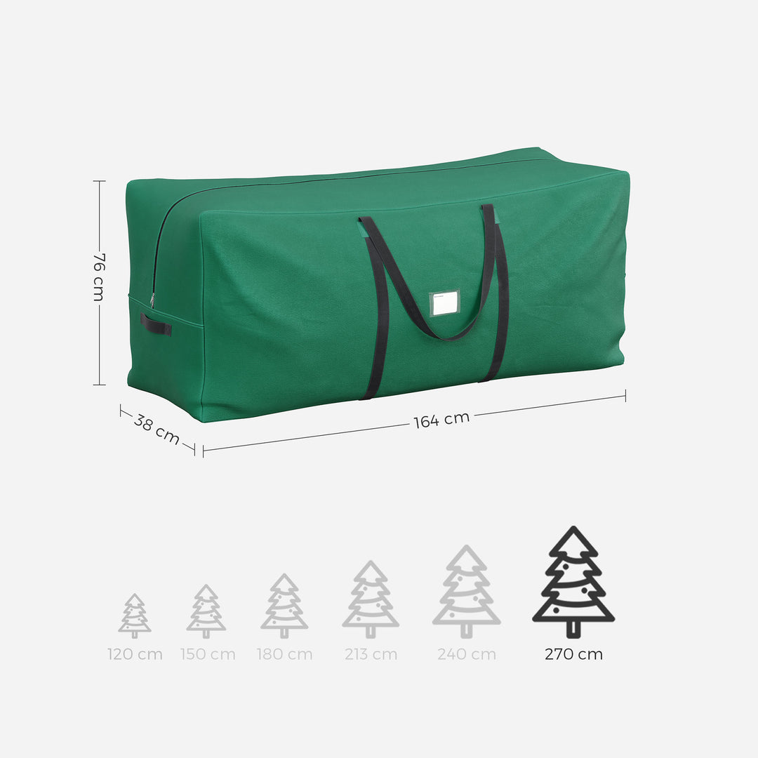 Green Christmas Tree Storage Bag