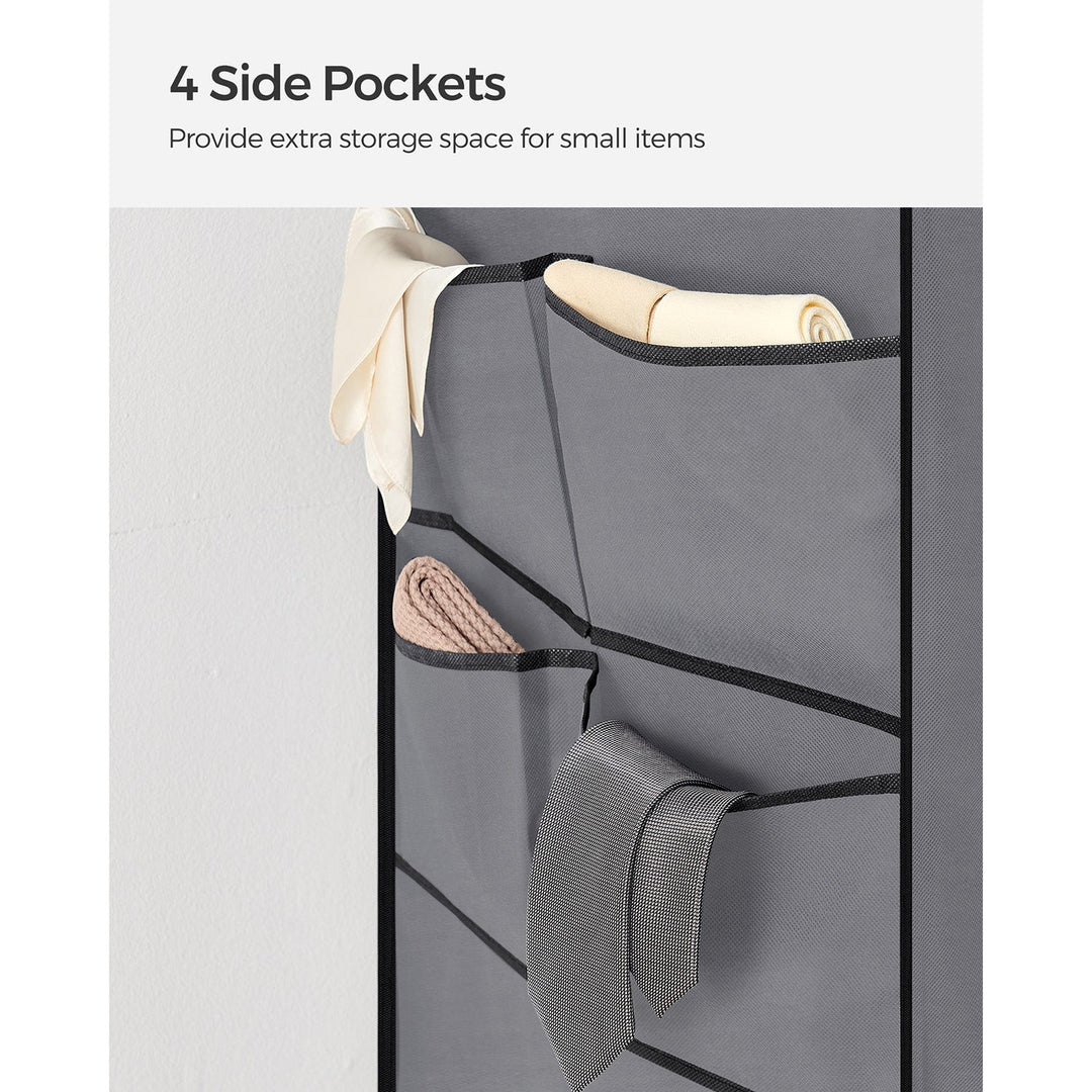 Clothes Wardrobe with 2 Hanging Rails