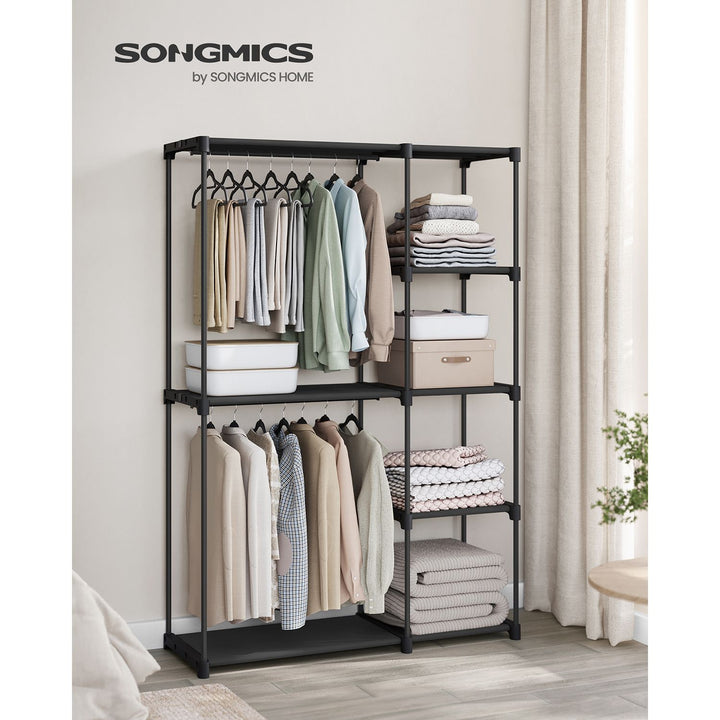 Foldable Wardrobe with Clothes Rails 43 x 124 x 182 cm