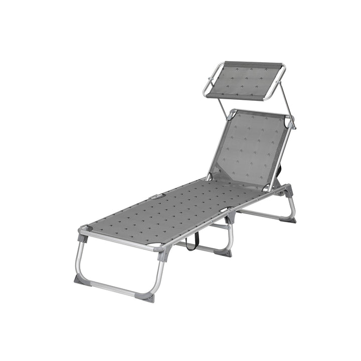 Reclining Backrest Sun Lounger