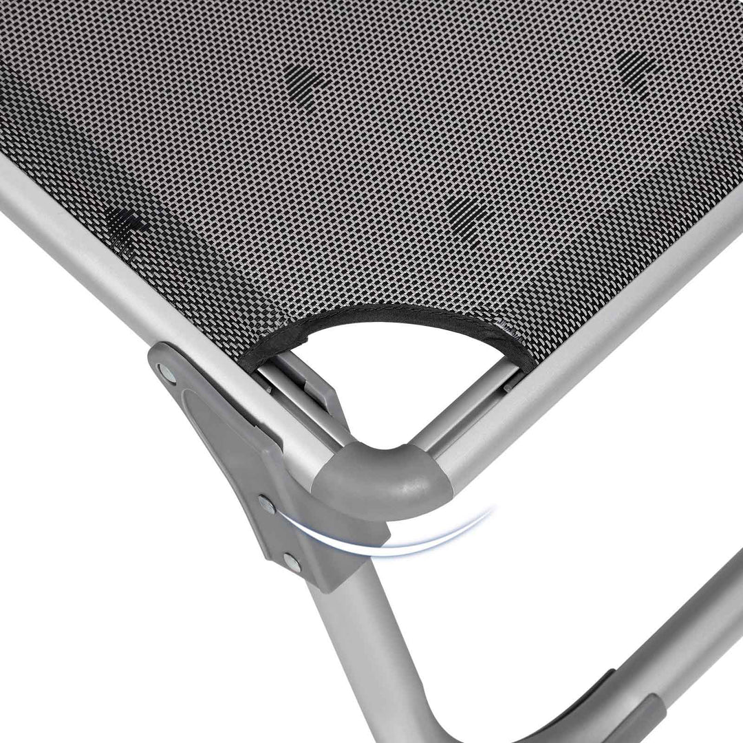 Reclining Backrest Sun Lounger