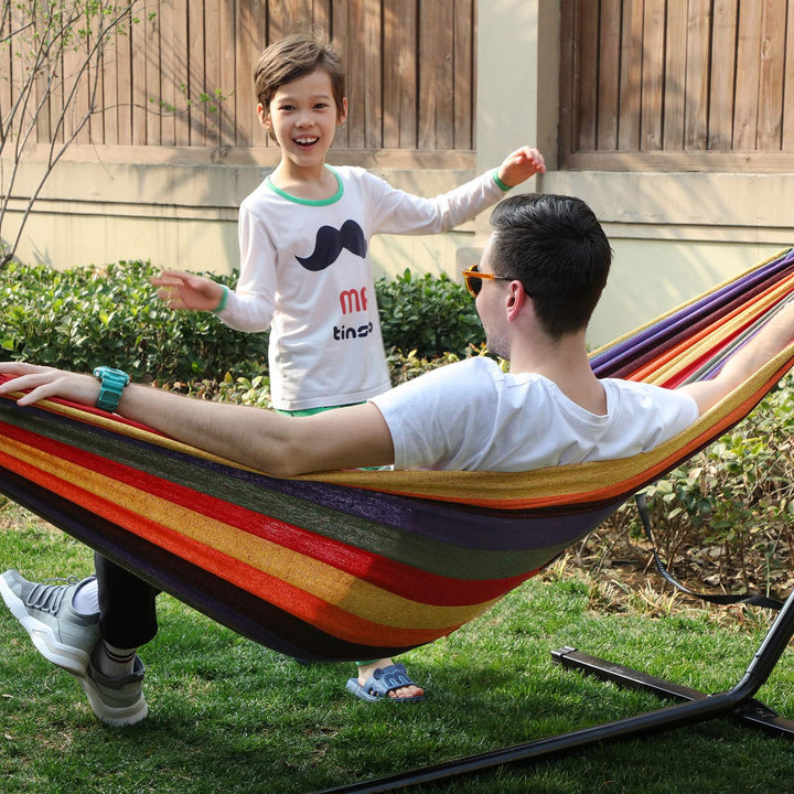 Red Organge Portable Hammock