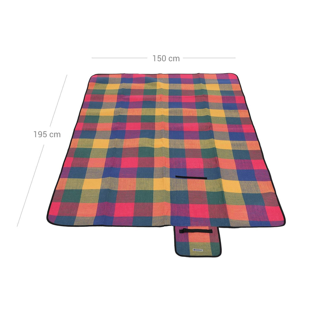 Red Tartan Picnic Blanket