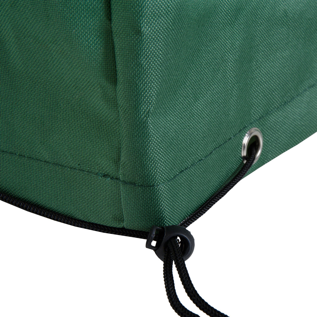 600D Garden Furniture Cover Outdoor Garden Rattan Furniture Protection Oxford Patio Set Cover Waterproof Anti-UV Green 245 x 165 x 55cm