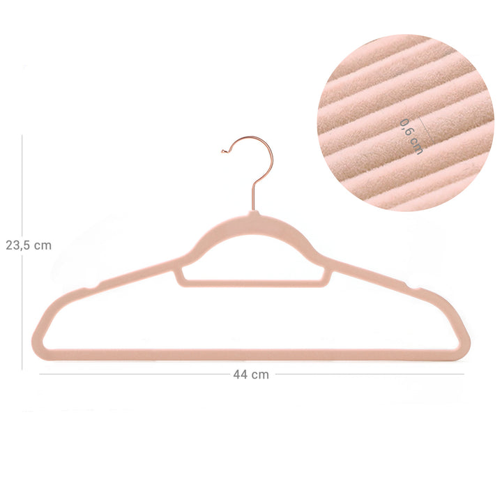 Rose Gold Hangers Set