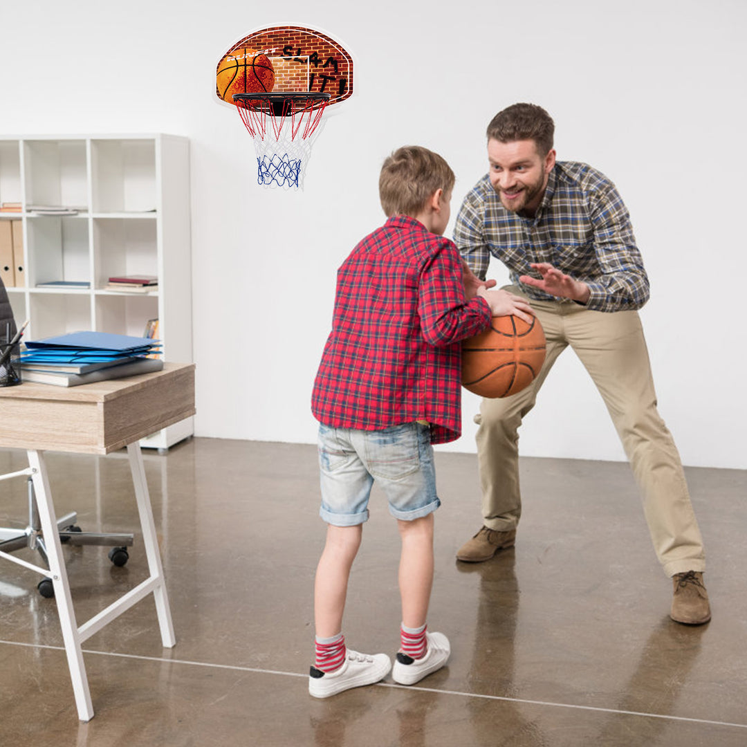 Mini Basketball Hoop for Door and Wall Wall Mounted Basketball Goal