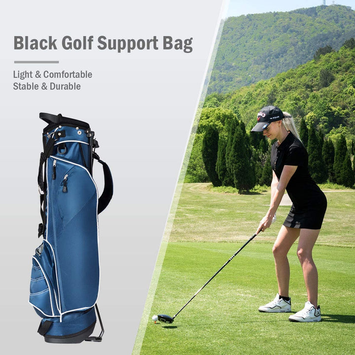 Golf Stand Bag with 4 Way Dividers