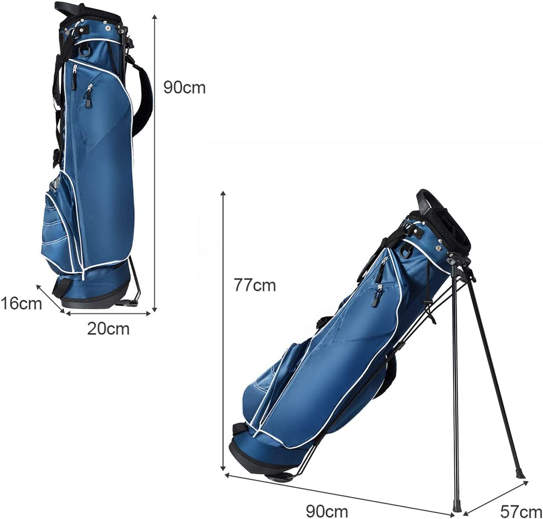 Golf Stand Bag with 4 Way Dividers