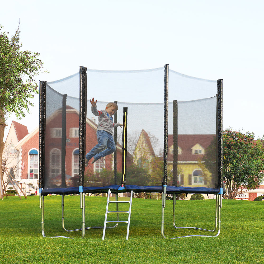 Black Trampoline Safety Protect Net for Garden