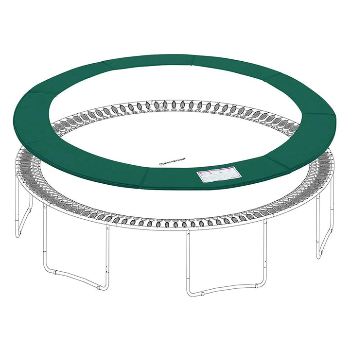 Green Safety Protection Pad for Trampoline