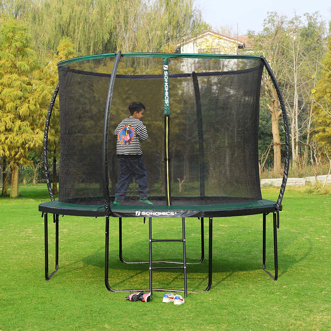 12ft Round Trampoline with Safety Net Enclosure