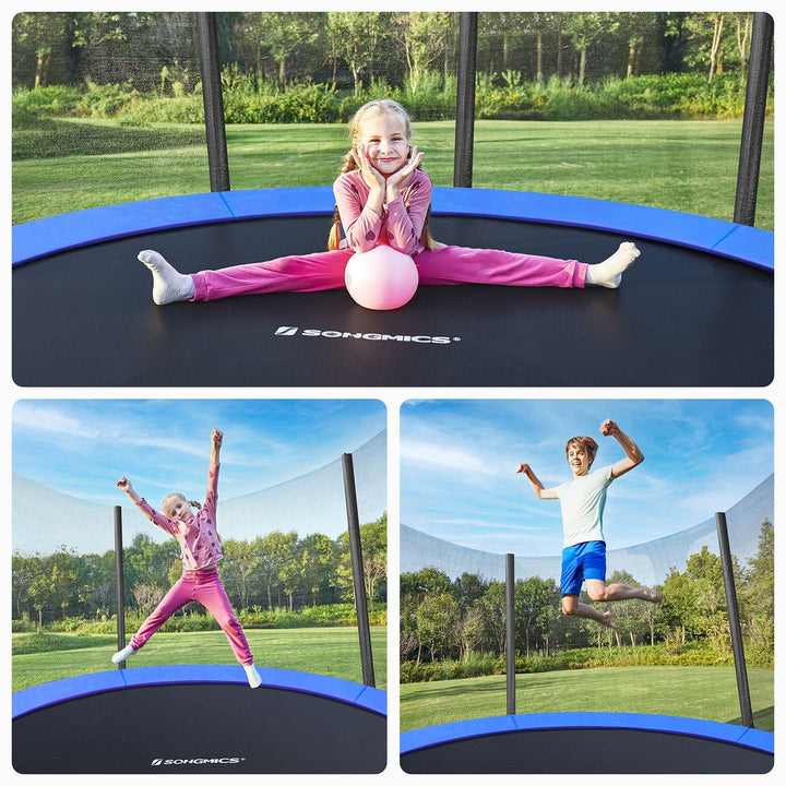 12-ft Trampoline with Safety Enclosure Net