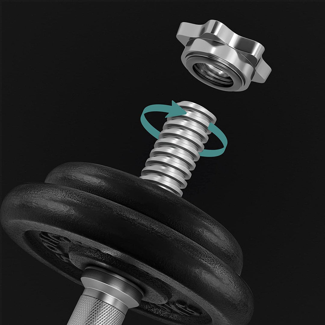 SONGMICS Cast Iron Dumbbell