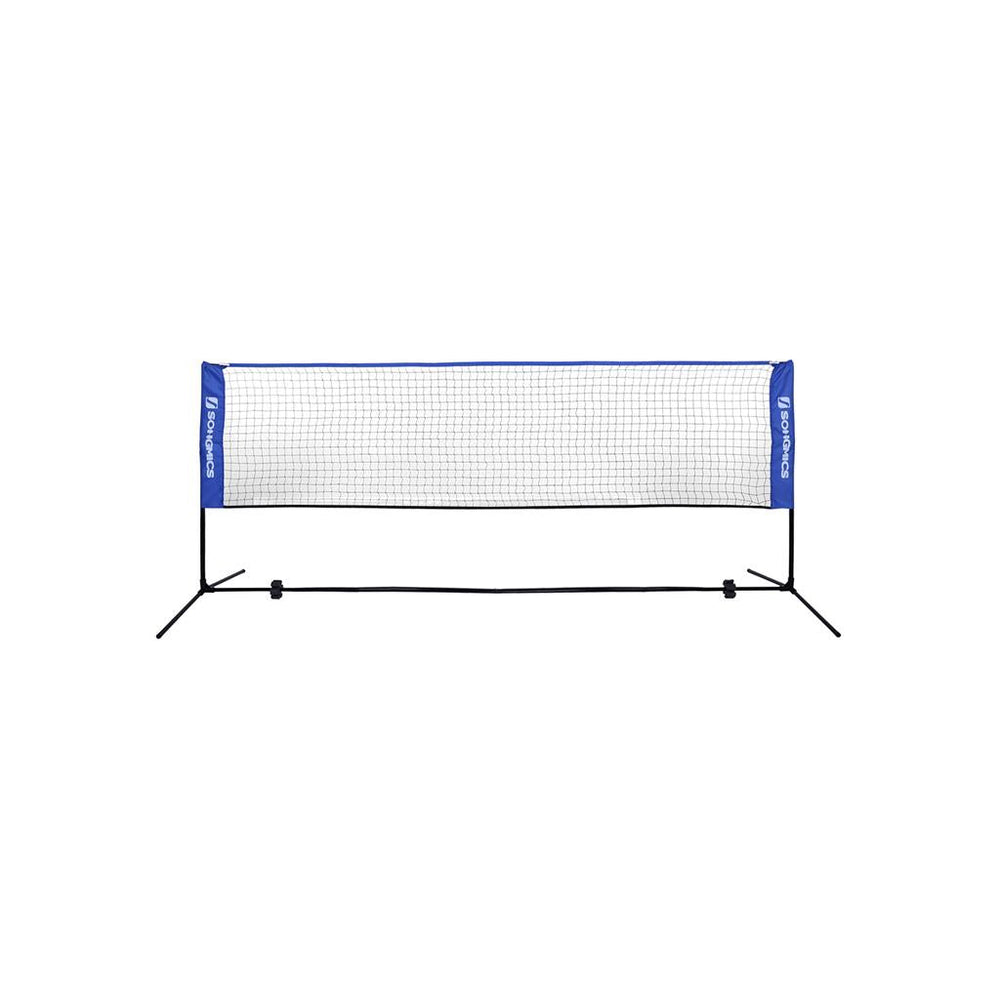 SONGMICS 3 m Portable Badminton Tennis Net Height Adjustable Net System with Stand SYQ300V1