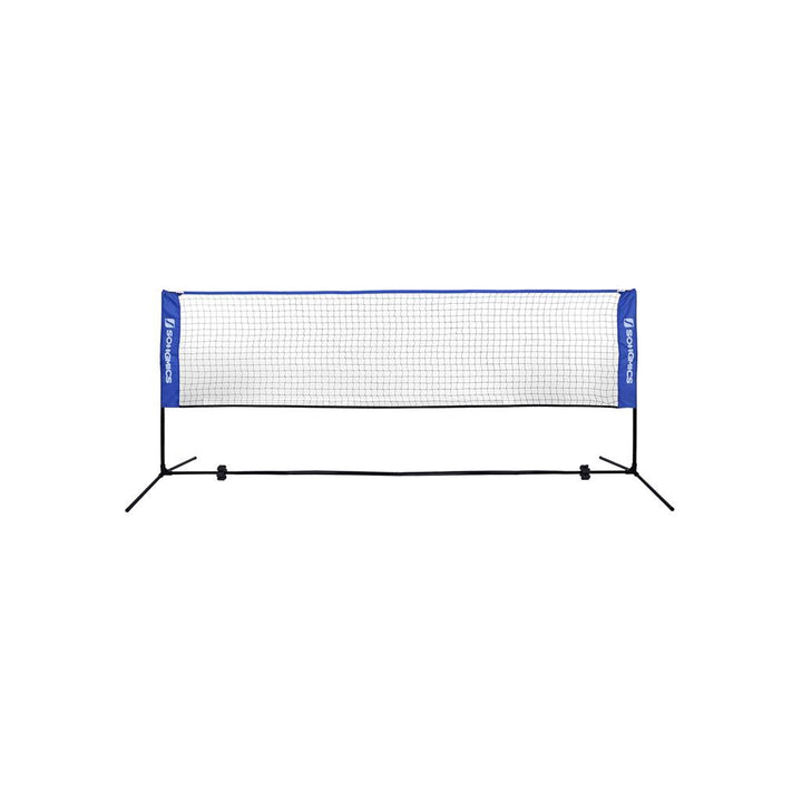 SONGMICS 3 m Portable Badminton Tennis Net Height Adjustable Net System with Stand SYQ300V1