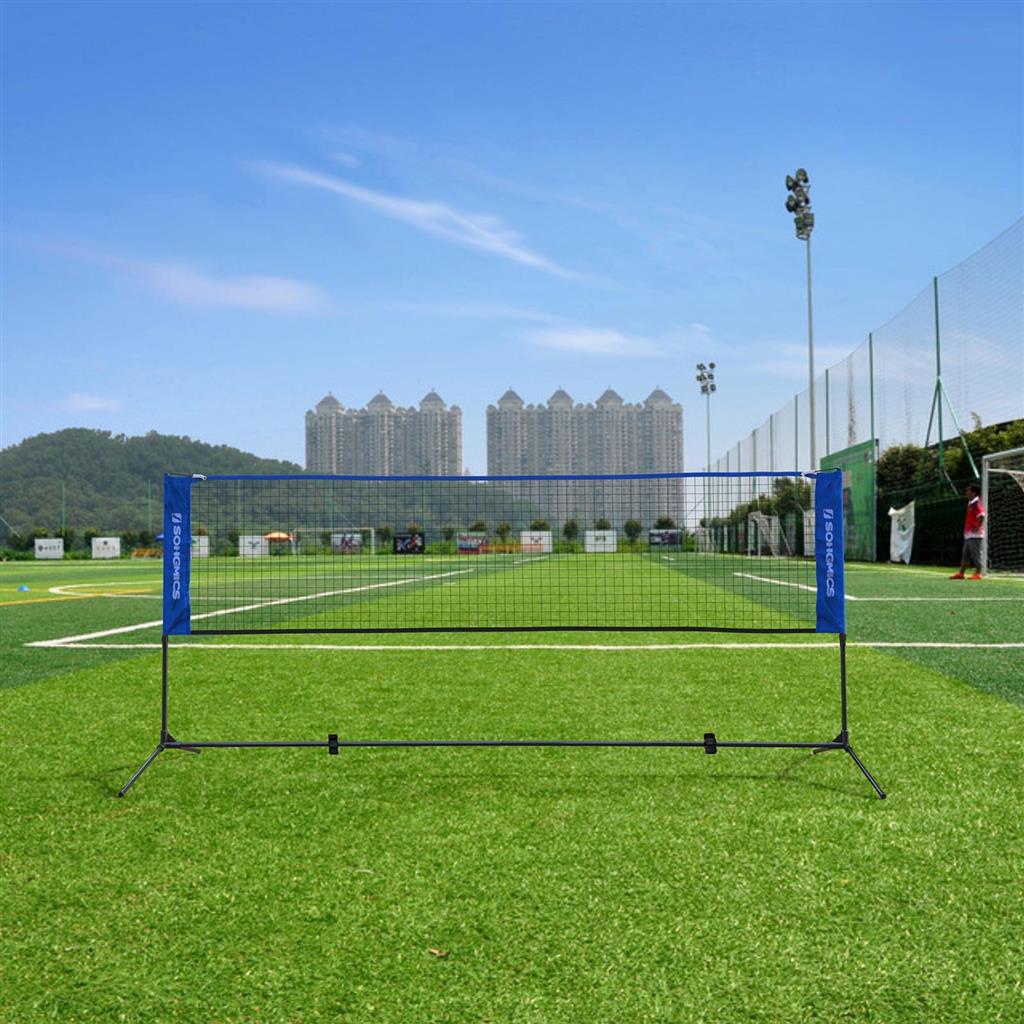 Blue Badminton Net