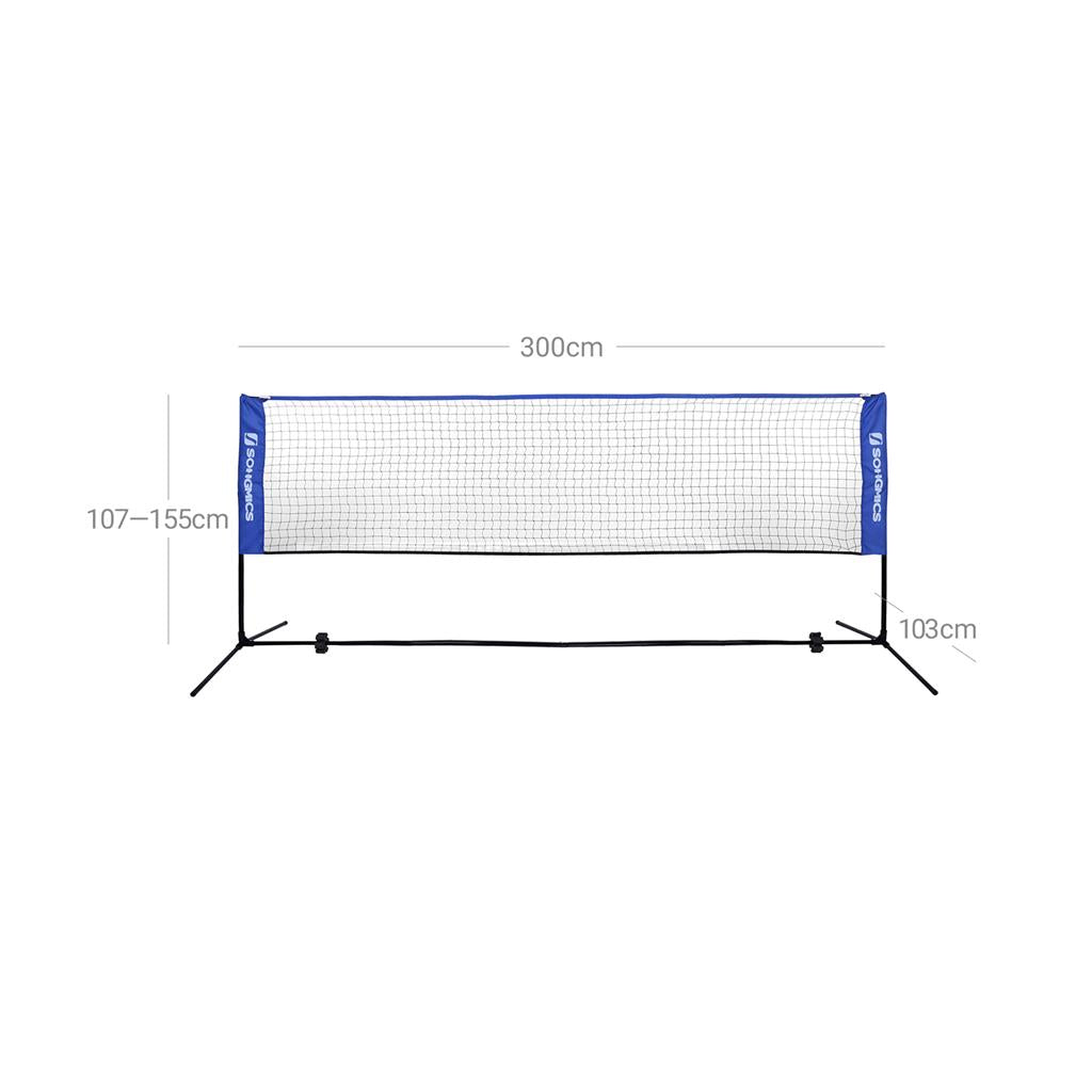 Blue Badminton Net