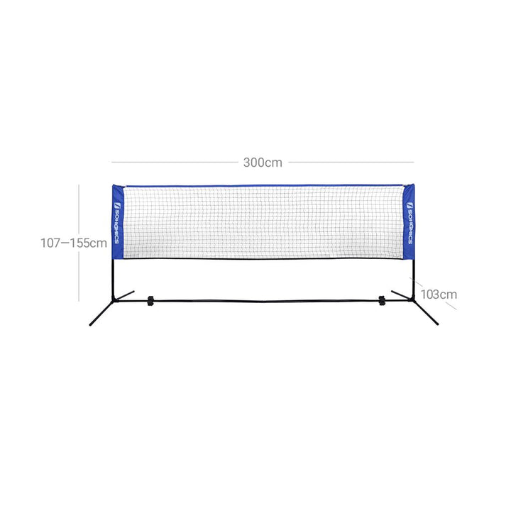 Blue Badminton Net
