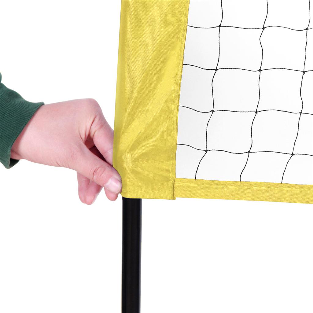 Yellow Badminton Net