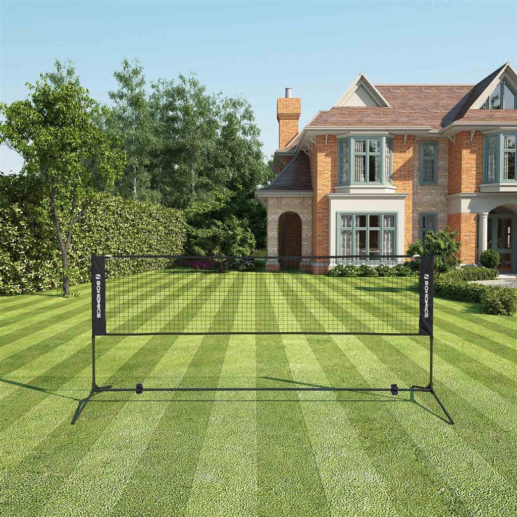 Height Adjustable Badminton Poles with Net SYQ500HV1