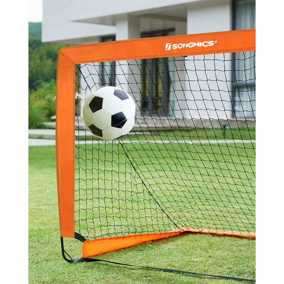 Set of 2 Children's Football Goals Orange