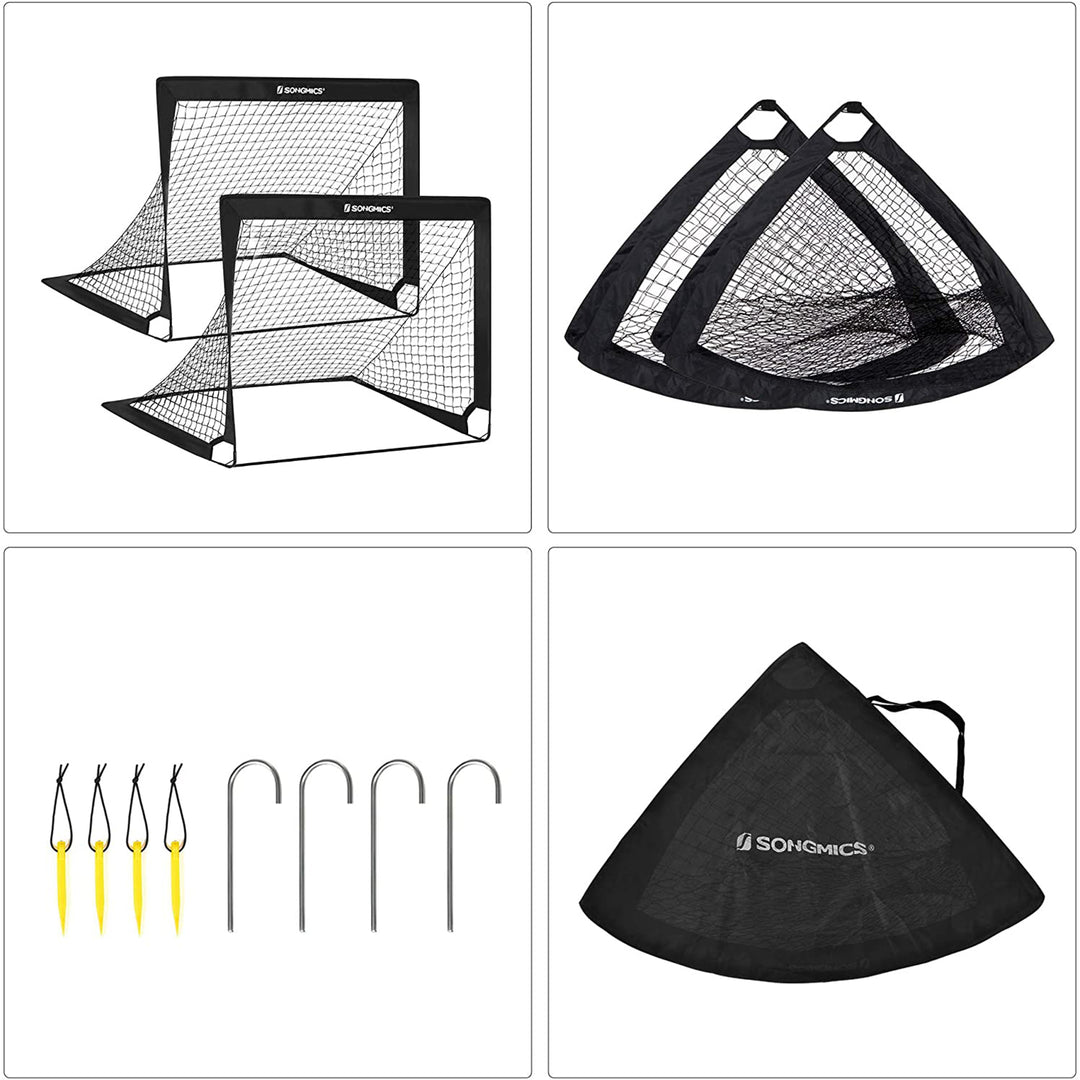 Set of 2 Portable Soccer Net